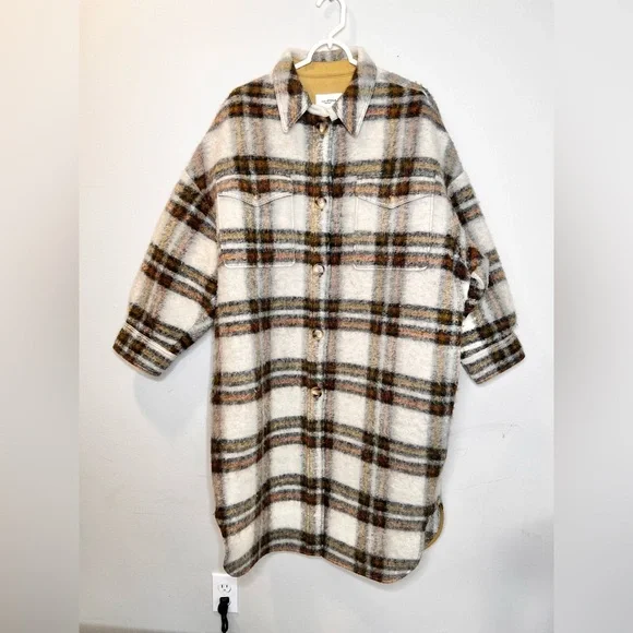 SUPER RARE Isabel Marant Etoile Gabrion Coat Jacket Size 1/Small - Picture 5 of 11